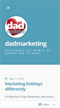 Mobile Screenshot of dadmarketing.com